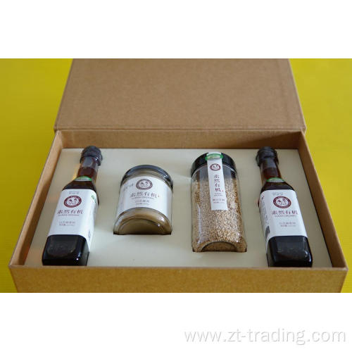 Organic White Sesame Seeds Products Gift Package